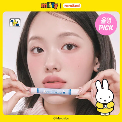 rom&nd X Miffy - Blurffy Lip Crayon