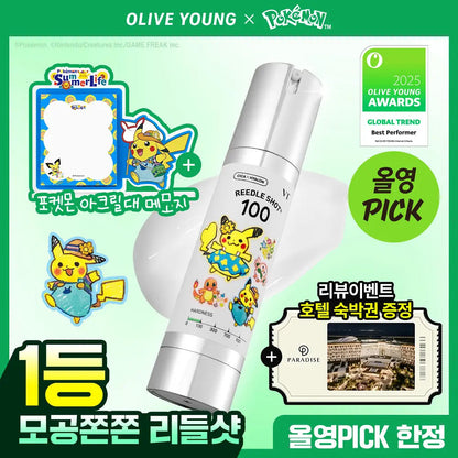 VT - Reedle Shot 100 Essence 50ml + Acrylic Sticky Note Holder (Pokémon Collaboration)