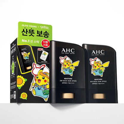 AHC - Masters Air Rich Sun Stick 22g (1+1) (+ Pokémon Mini Calendar) (Pokémon Collaboration)