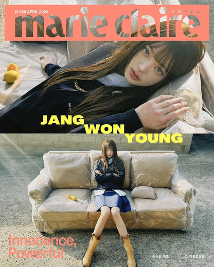 [PRE-ORDER] marie claire KOREA MAGAZINE 2026.04 (COVER : IVE JANG WONYOUNG)