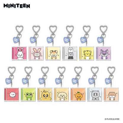 SEVENTEEN Miniteen Mini CD Keyring CHANDALEE