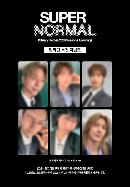 Xdinary Heroes - 2026 Season's Greetings [SUPER NORMAL] (POB Selectable)