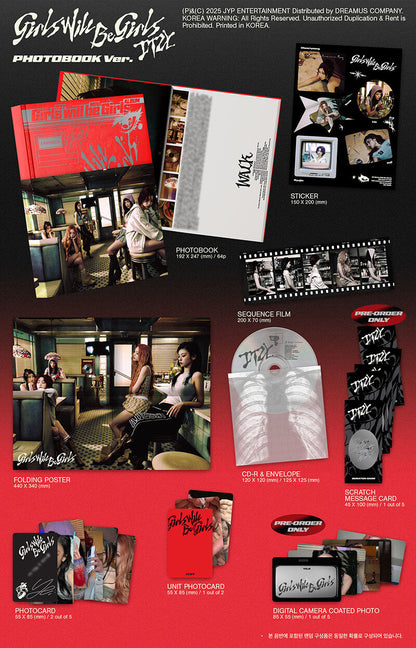 ITZY - 10th Mini Album *Girls Will Be Girls* (Photobook Ver.) [Deals]