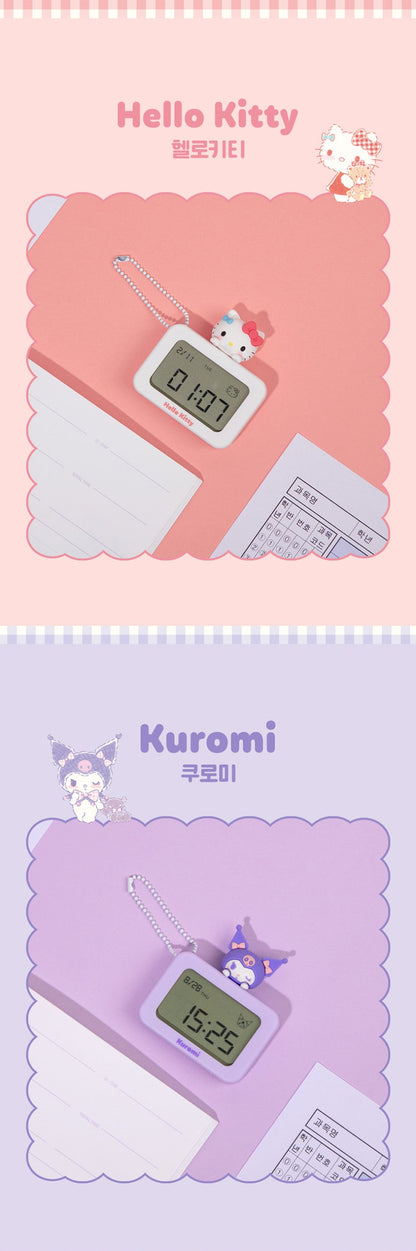 ROYCHE - Sanrio Noise-Free Mini Desk Clock Keyring