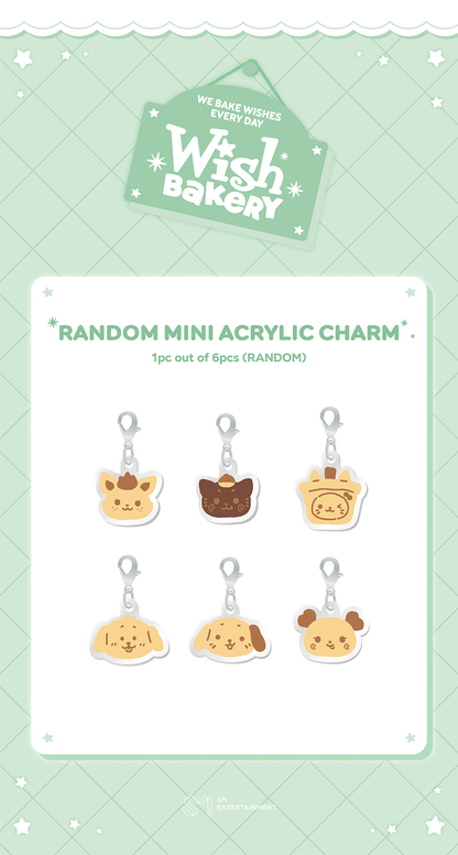 NCT WISH - 2026 Pop-Up 'WISH BAKERY' Random Mini Acrylic Charm