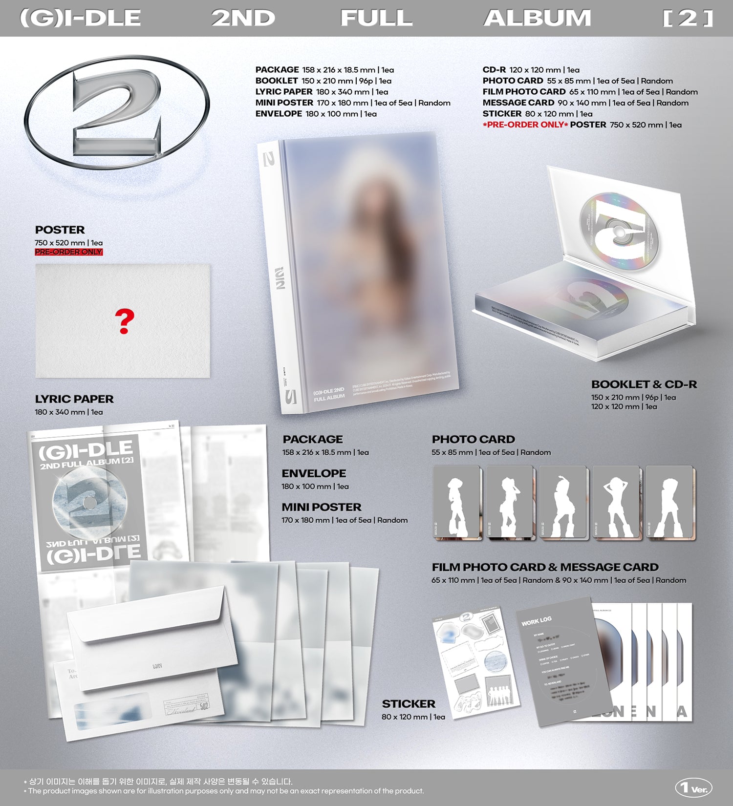 (G)I-DLE - 2 (2nd Full Album)