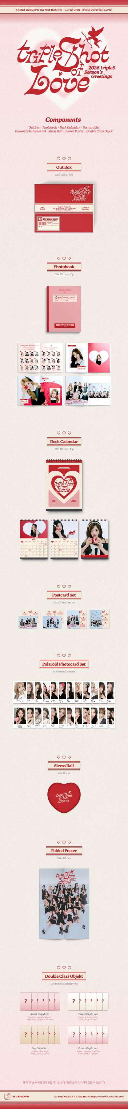 tripleS 2026 10th Anniversary Season's Greetings [tripleShot of Love]