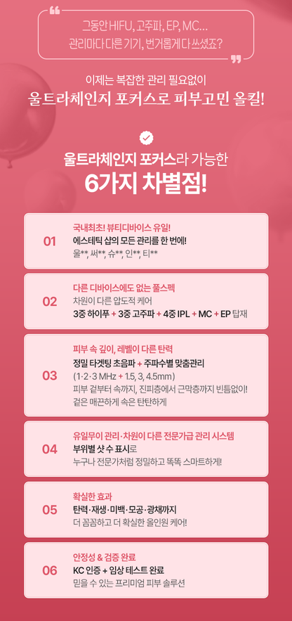 Aalok - ULTRA CHANGE FOCUS – All-in-One Home Beauty Device