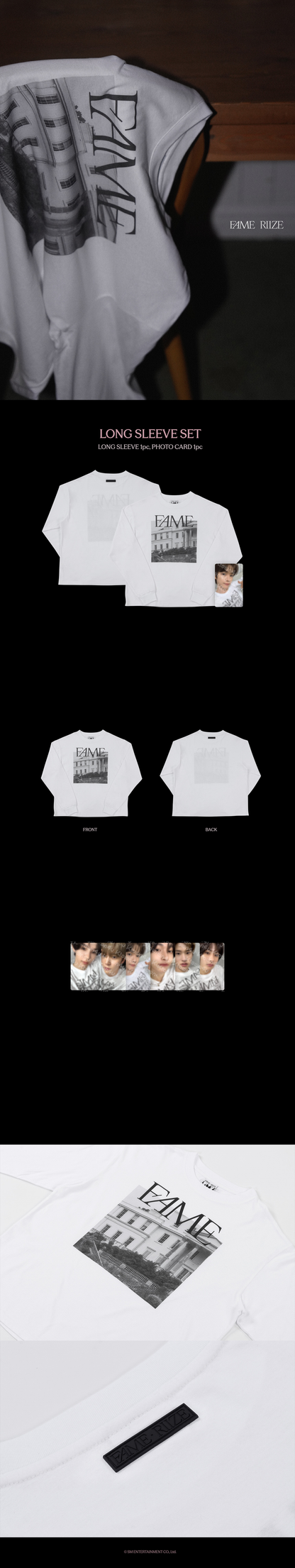 RIIZE - [Silence : Inside the Fame] Long Sleeve Set