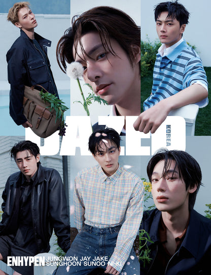 Dazed & Confused Korea Magazine May 2026 ENHYPEN Cover E