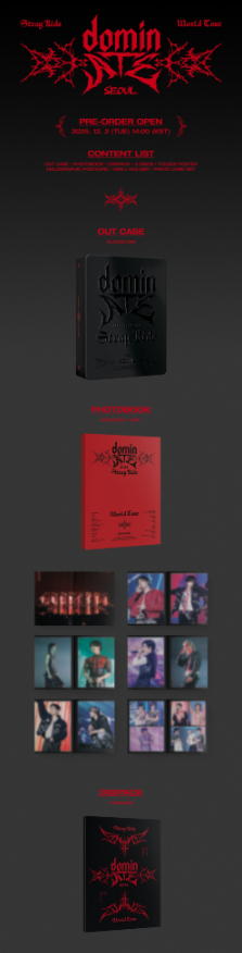 Stray Kids - World Tour [dominATE SEOUL] (DVD) [Pre-Order] [POB]