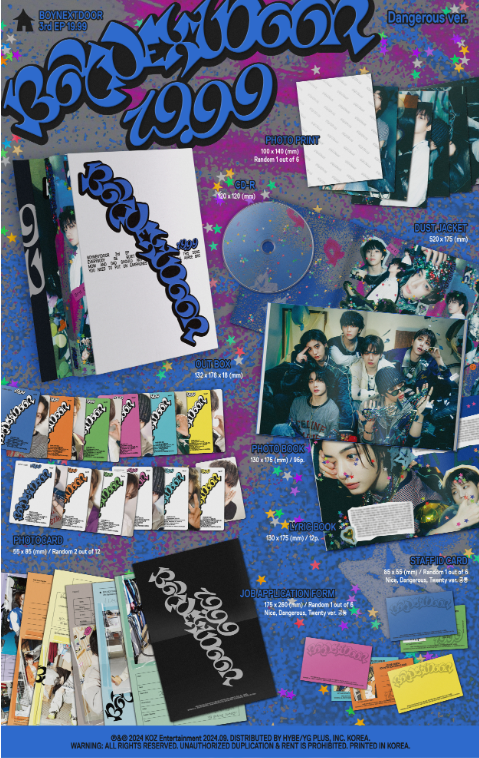 BOYNEXTDOOR - 19.99 (3rd EP Album) (Random Ver.)