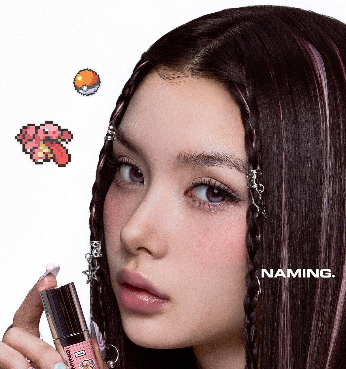 NAMING - Over Dew Glossy Lip Tint (16 Colors) (Pokémon Collaboration)