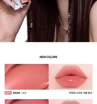 NAMING - Over Dew Glossy Lip Tint (16 Colors) (Pokémon Collaboration)