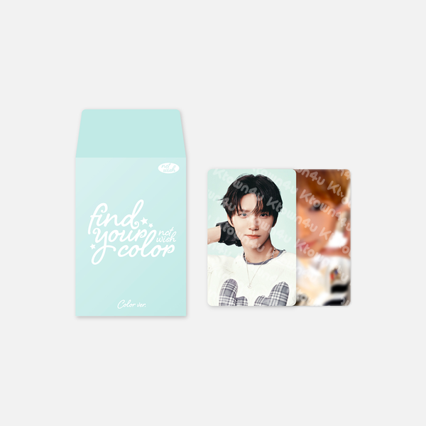 NCT WISH - FIND YOUR COLOR Random Trading Card Set