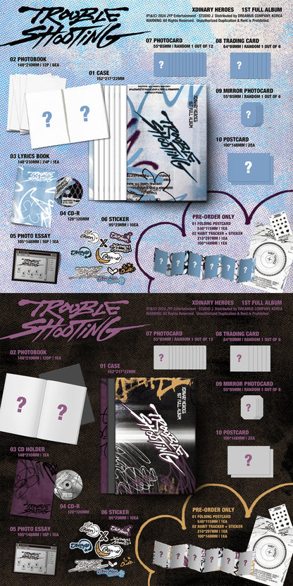 Xdinary Heroes - Troubleshooting (1st Album) Random Ver.