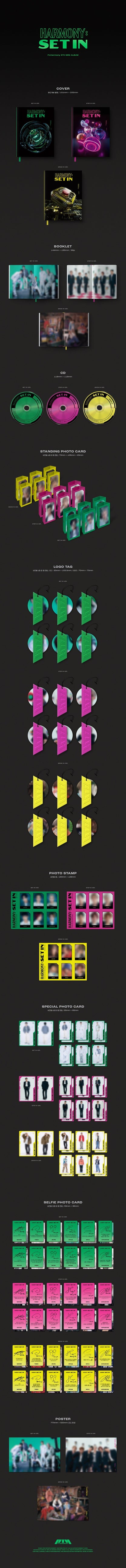 P1Harmony - HARMONY : SET IN (5th Mini Album)