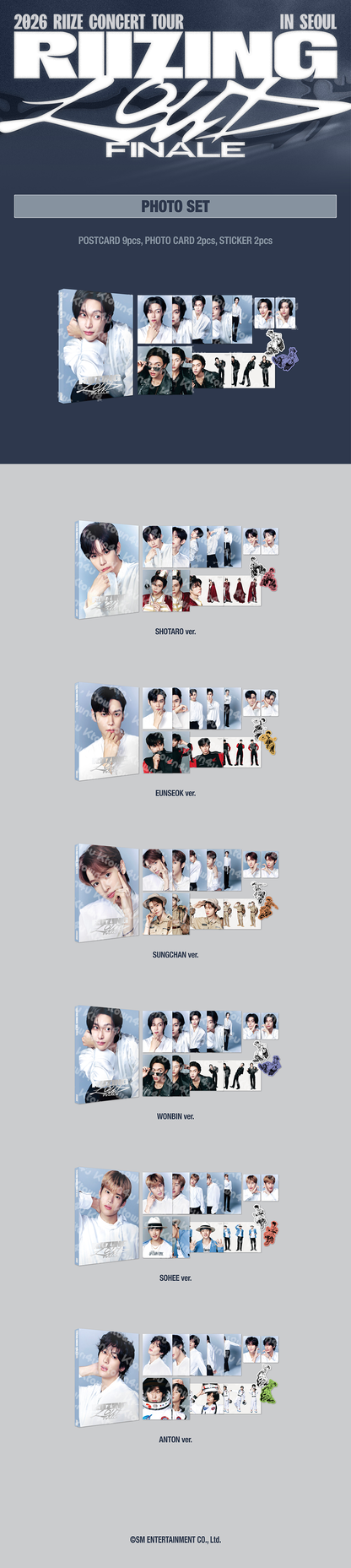 RIIZE - RIIZING LOUD Finale in Seoul Photo Set