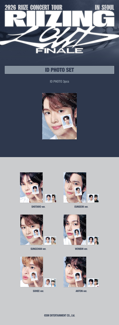 RIIZE - RIIZING LOUD Finale in Seoul ID Photo Set