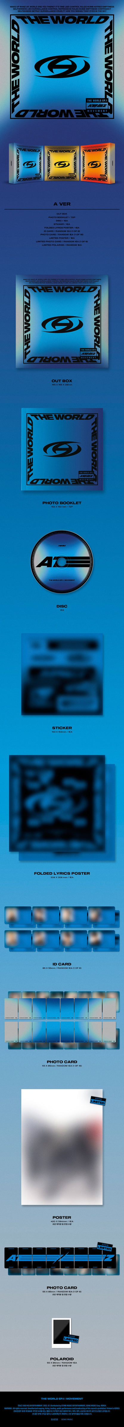 ATEEZ - THE WORLD EP.1 : MOVEMENT (8th Mini Album)