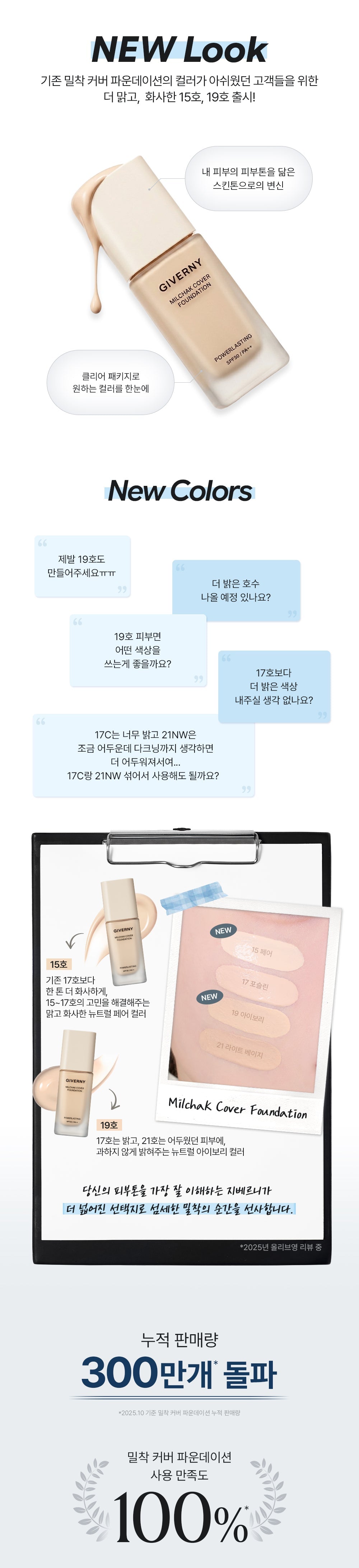 GIVERNY - Milchak Cover Foundation + ZB1 Sung Hanbin & Seok Matthew Photo Sticker