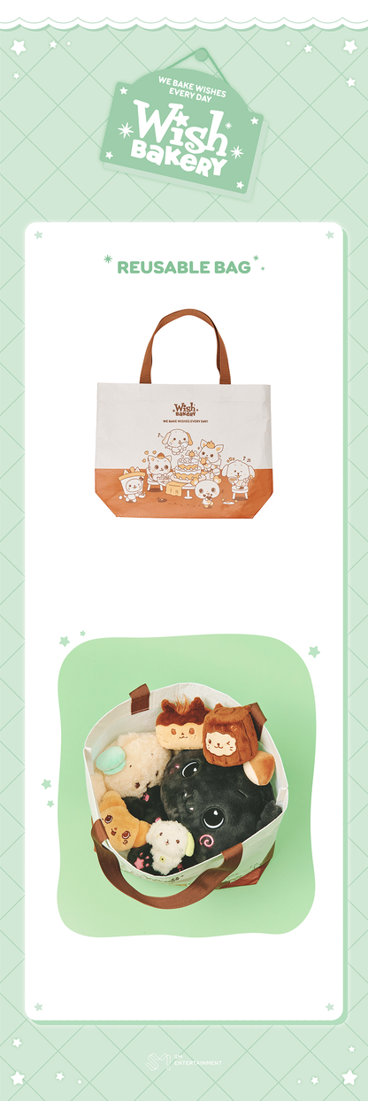 NCT WISH - 2026 POP-UP 'WISH BAKERY' Reusable Bag