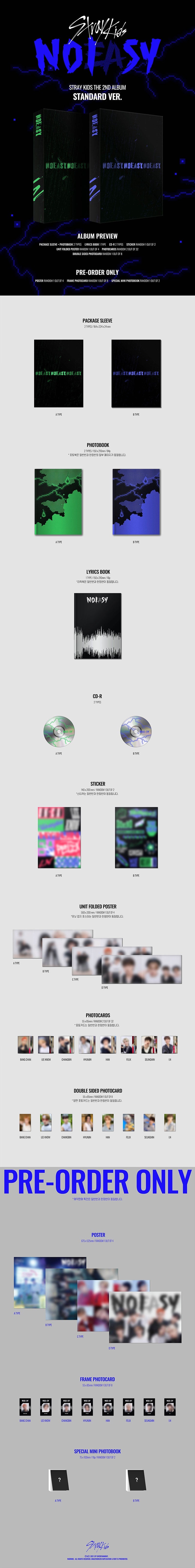 Stray Kids - NOEASY (The 2nd Album)