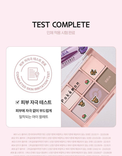BBIA - Ready to Wear Eye Palette (Pokémon Collaboration)