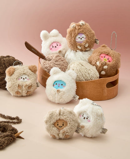 BT21 - Plush Keyring (MADE BY RJ)