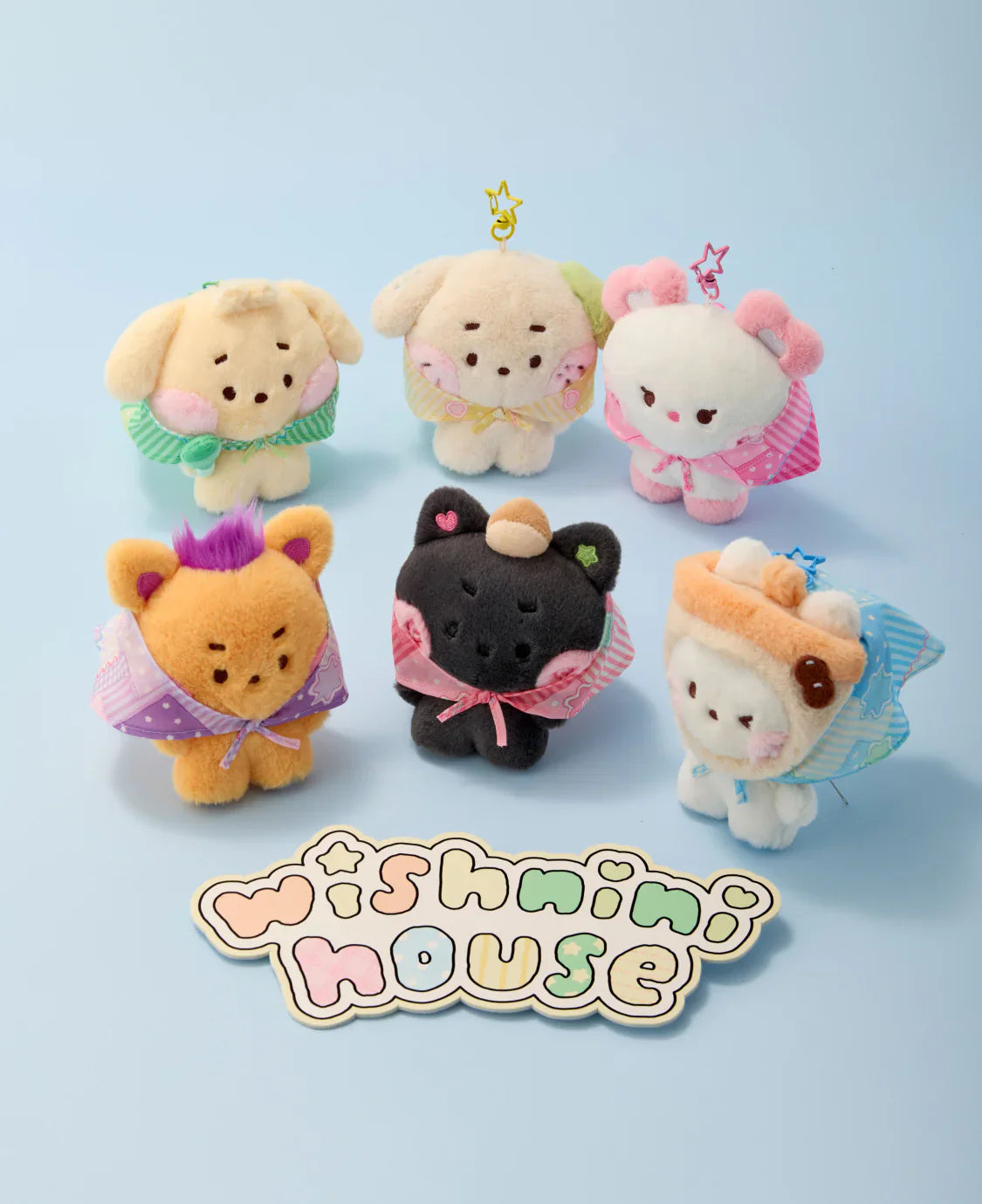 NCT WISH - wishnini house Scarf Plush Keyring