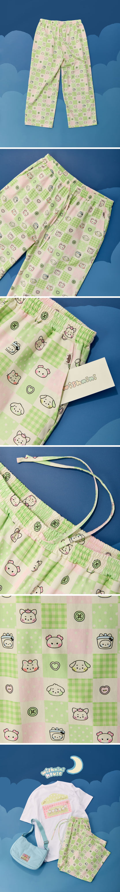 NCT WISH - wishnini house Pajama Pants