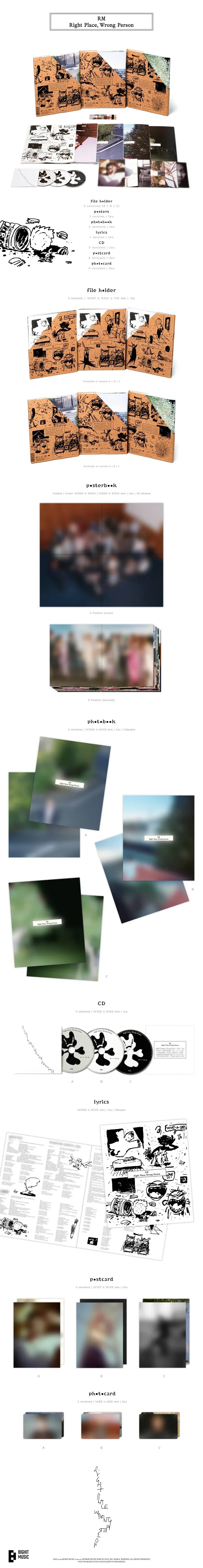 RM - Right Place, Wrong Person (2nd Solo Album)