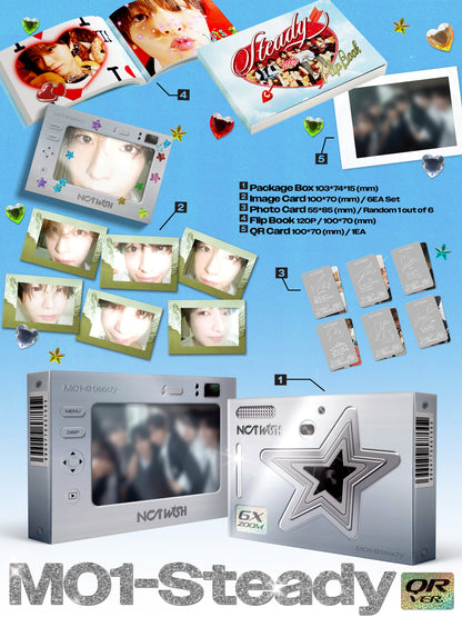 NCT WISH - Steady (1st Mini Album) QR Ver.