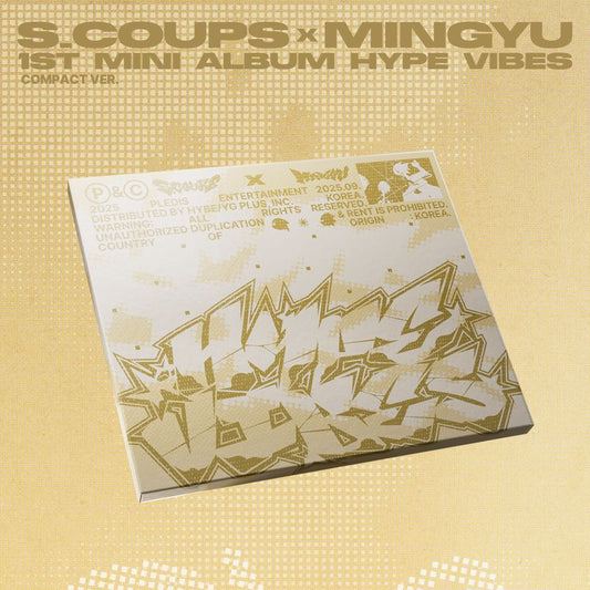 S.COUPS X MINGYU (SEVENTEEN) - 1st Mini Album [HYPE VIBES] (COMPACT Ver.)