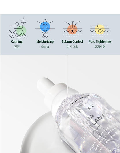 S.NATURE Aqua Squalane Serum 50ml (+Refill) (LIZ's Pick)