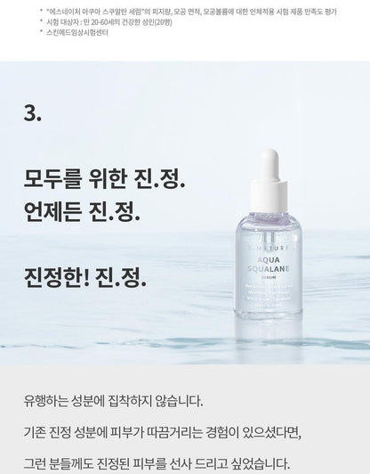 S.NATURE Aqua Squalane Serum 50ml (+Refill) (LIZ's Pick)