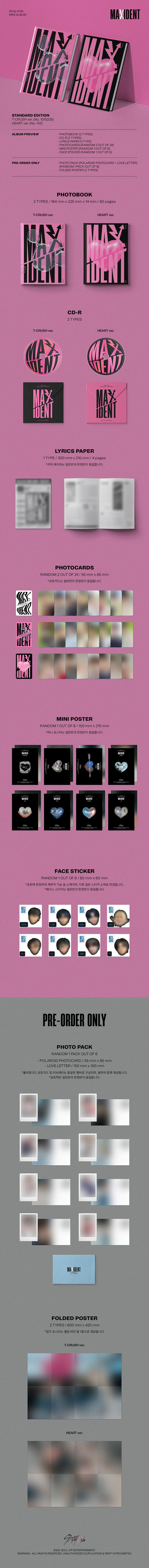 Stray Kids - MAXIDENT (7th Mini Album)