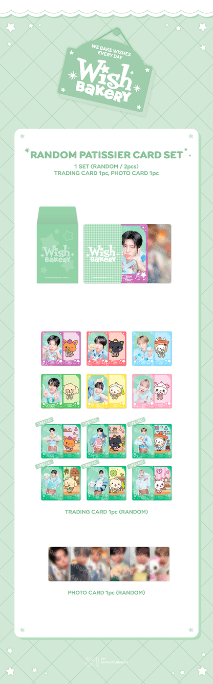 NCT WISH - 2026 Pop-Up 'WISH BAKERY' Random Patissier Card Set