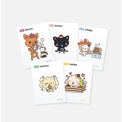 NCT WISH 2026 Pop-Up WISH BAKERY Random TTIBU Sticker Set