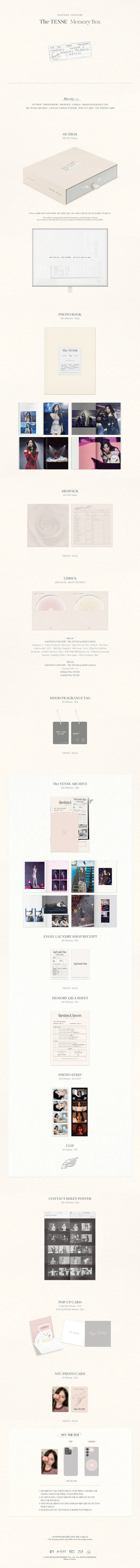 TAEYEON - TAEYEON CONCERT The TENSE Memory Box (Blu-ray)