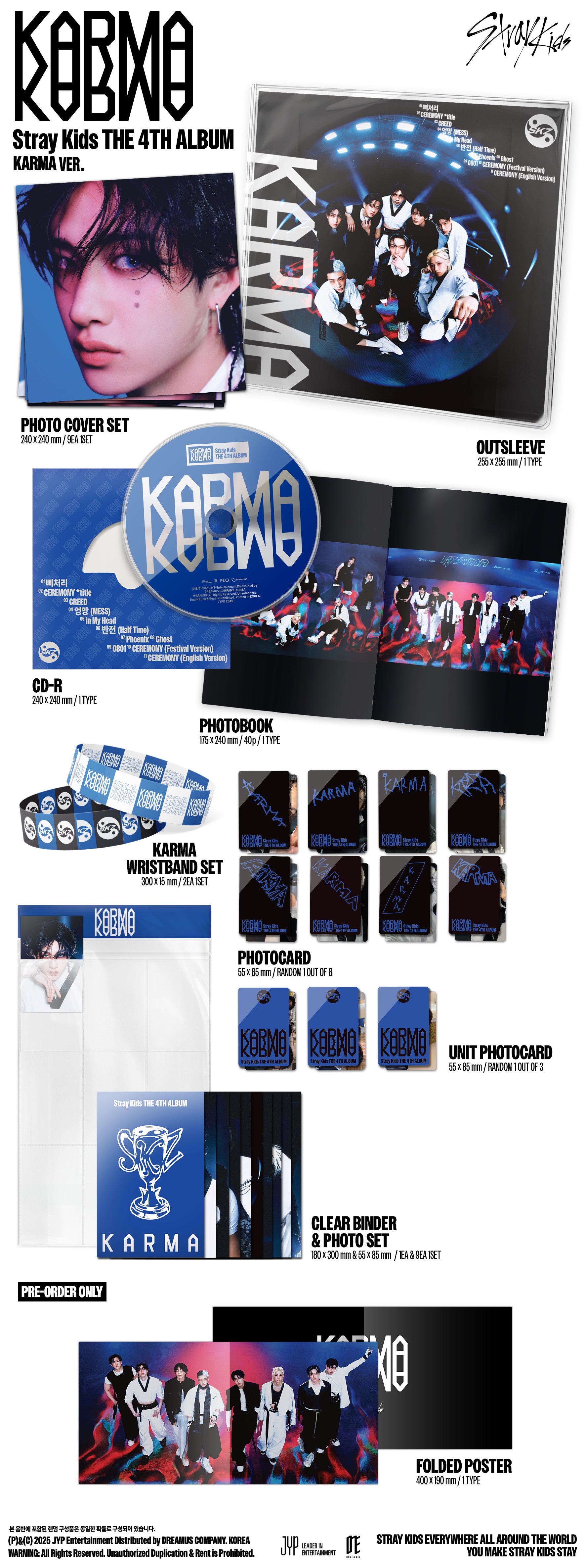 Stray Kids (4th Full Album) KARMA (KARMA Ver.)