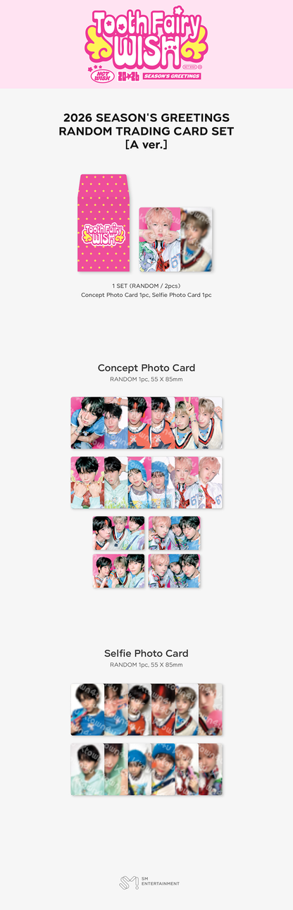 NCT WISH - [2026 SM ARTIST SEASON'S GREETINGS MD] Random Trading Card Set (A Ver.) [Pre-Order]