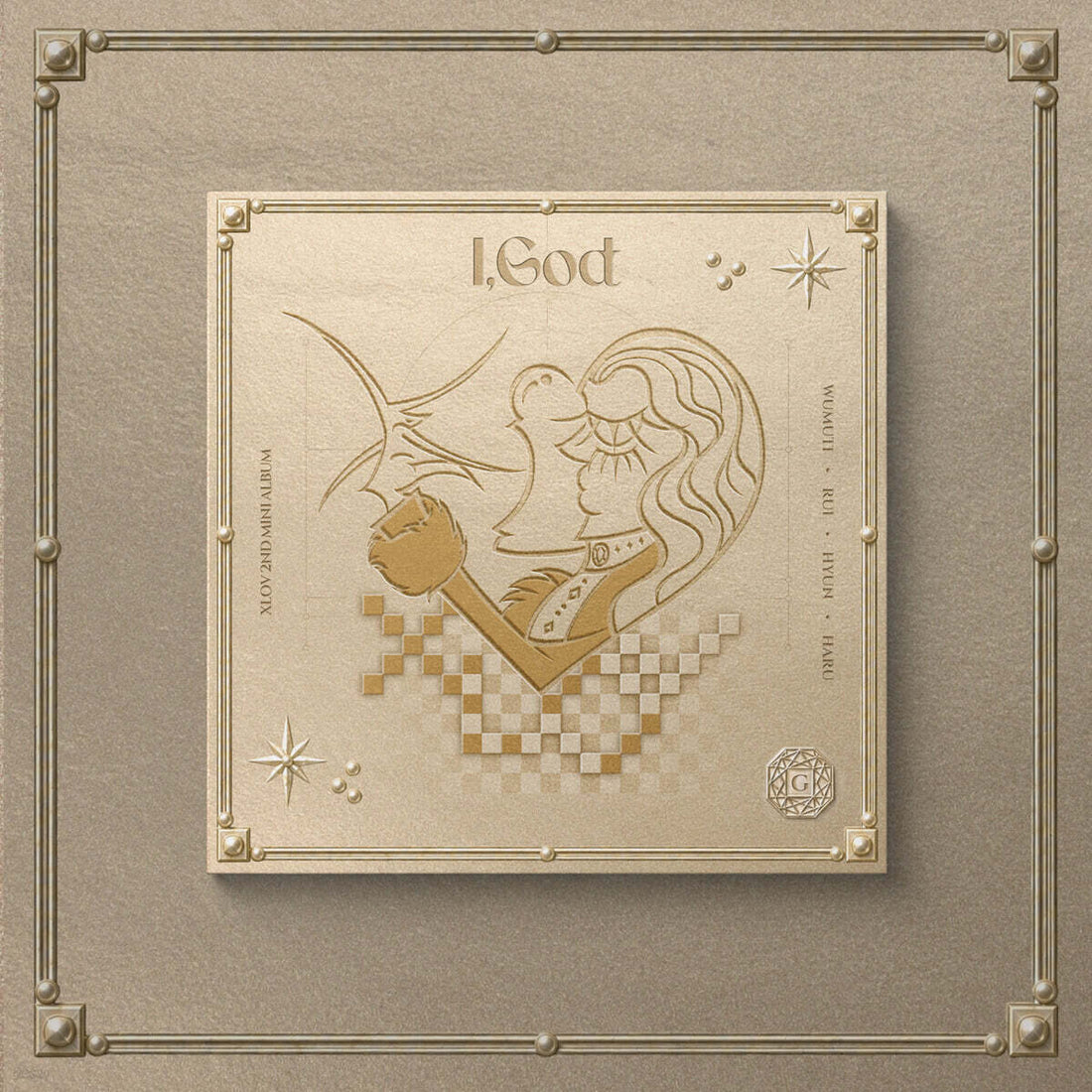 [PRE-ORDER] XLOV - I,God (2nd Mini Album) - G VER.