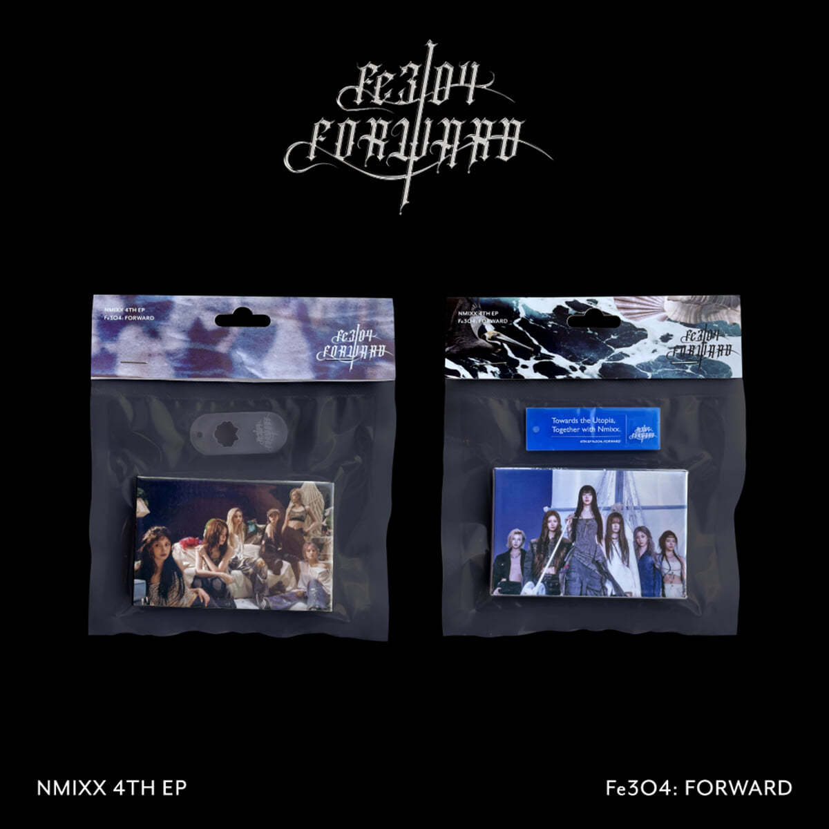 NMIXX - Fe3O4: FORWARD (4th EP Album) POCAALBUM Ver. (Platform Album, Random Ver.)