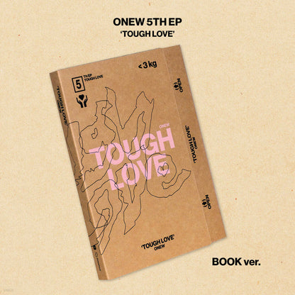ONEW - TOUGH LOVE (5th Mini Album) BOOK Ver.