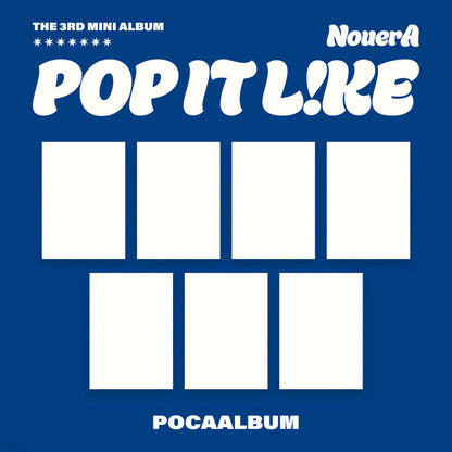 NouerA - POP IT LIKE (3rd Mini Album) POCA Ver. (Random Ver.)