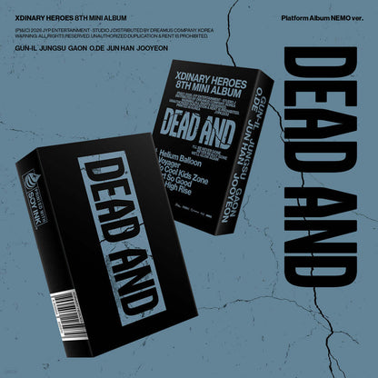 (Pre-Order) Xdinary Heroes - DEAD AND (8th Mini Album) (Platform Album NEMO Ver.)