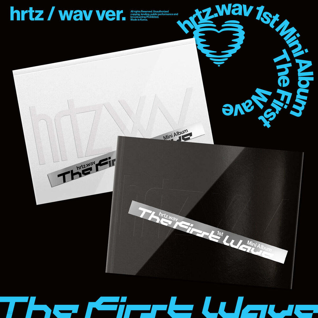 hrtz.wav - The First Wave (1st Mini Album) (Pre-Order)