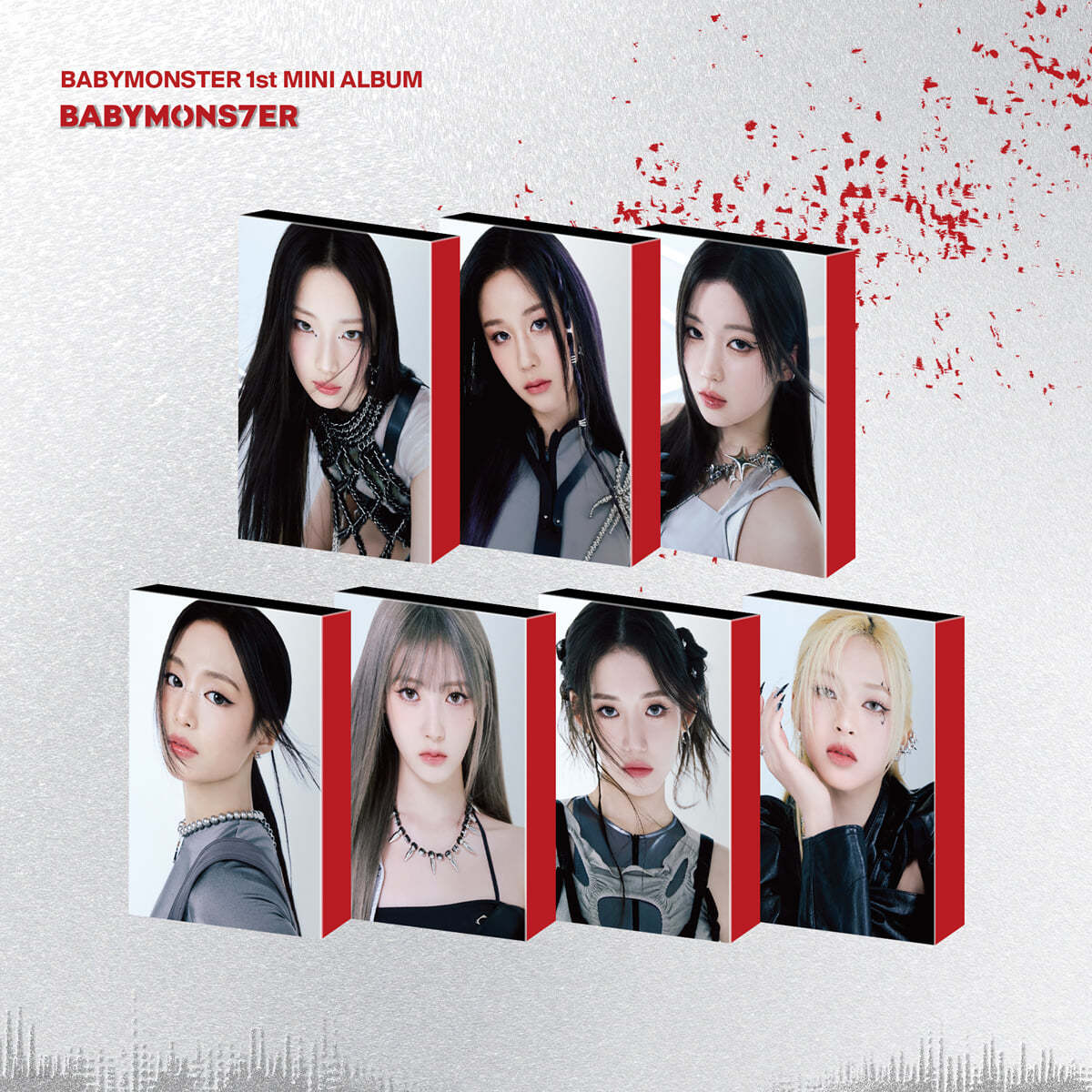 BABYMONSTER - BABYMONS7ER (1st Mini Album) YG Tag Album Ver.