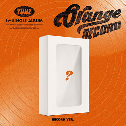 YUHZ - Orange Record (1st Single Album) (Record Ver.) (Kiwee Album)